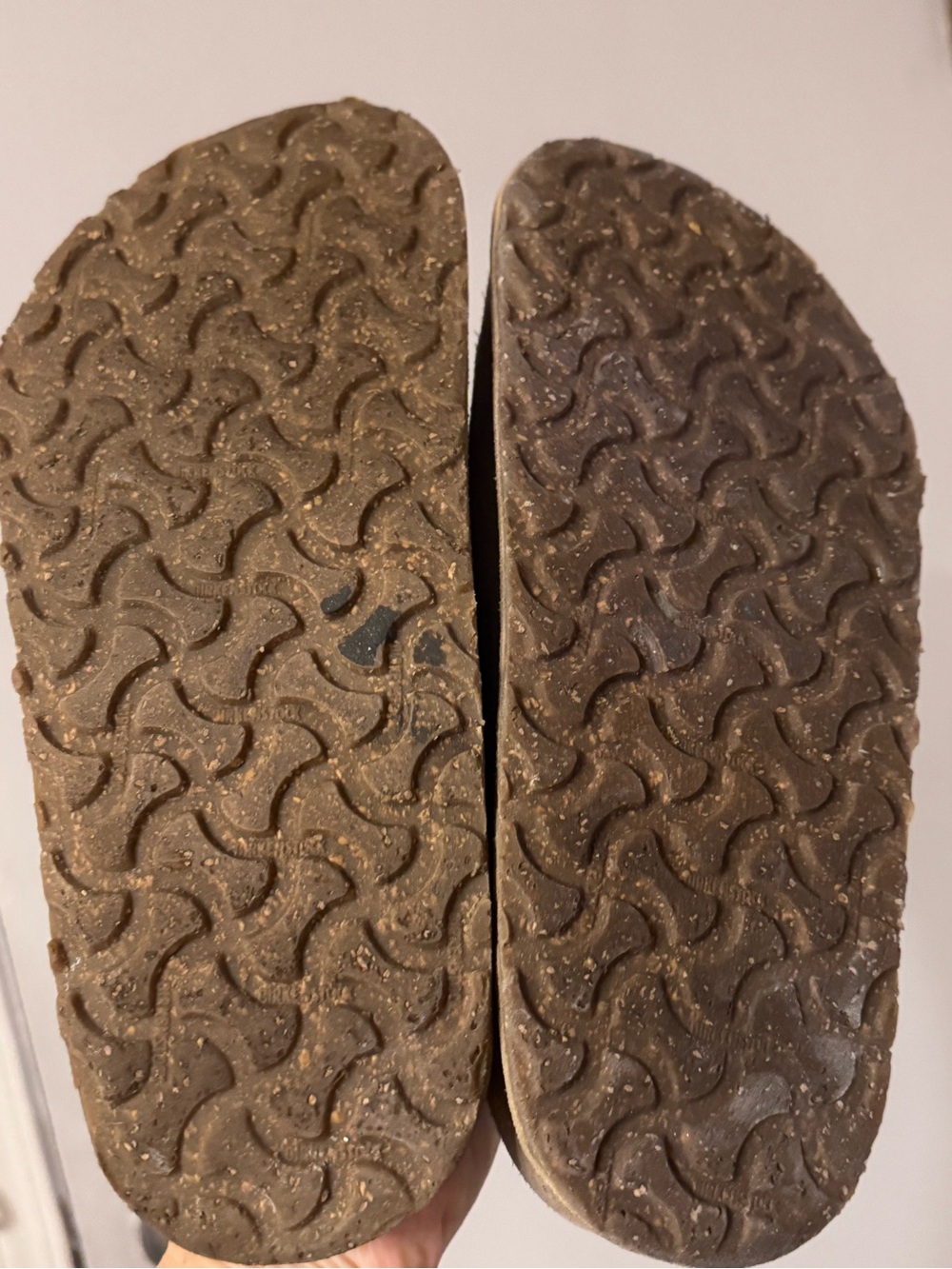 Birkenstock Suede Slip-On Clogs in Taupe - Picture 2 of 4